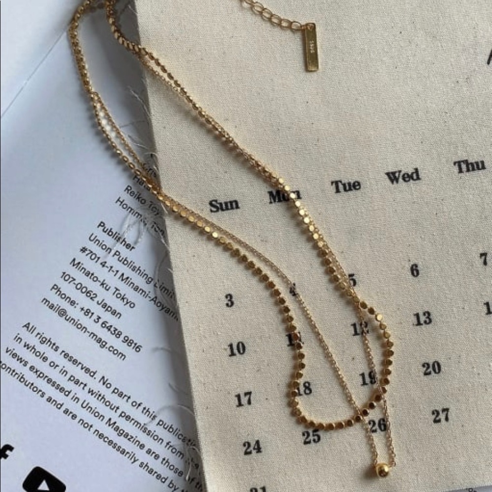 Minimalist Necklaces | 14k Gold Plated - Picture 2 of 3
